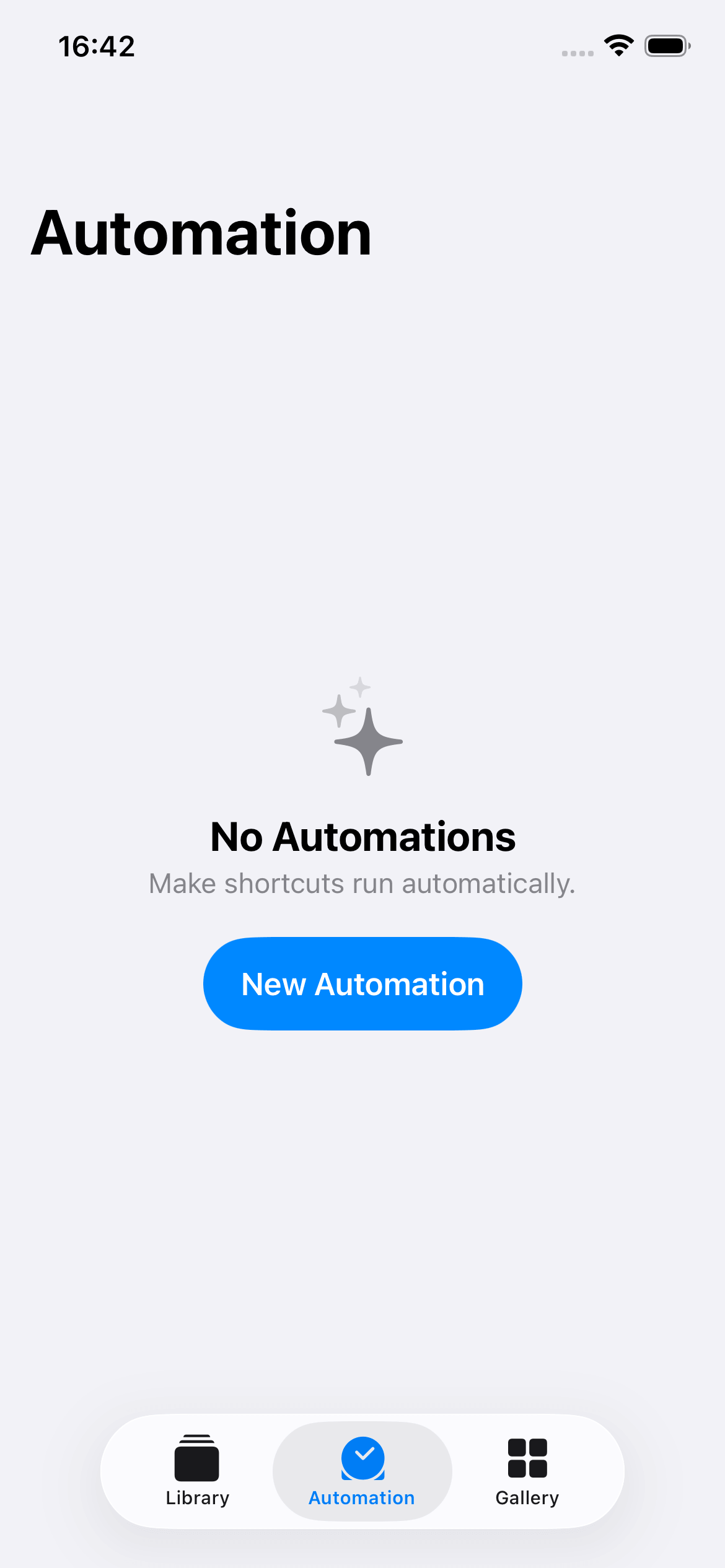 Step 2: Go to the Automation tab